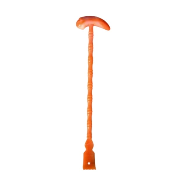 Tachiuwa Back Massage Hammer Sturdy Home Office Back Scratcher for Neck Shoulder Back orange