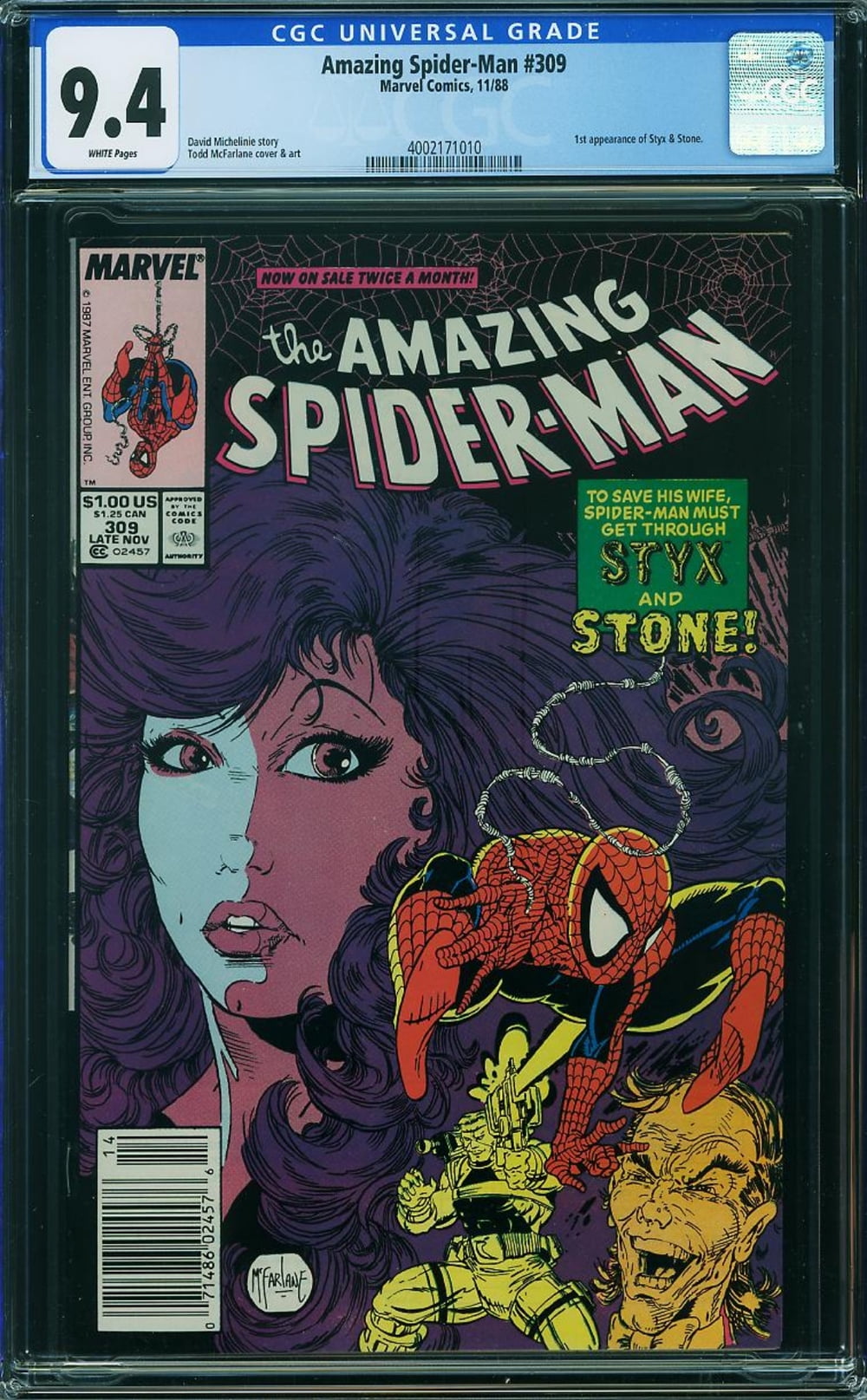 Cover of The Amazing Spider-Man #309