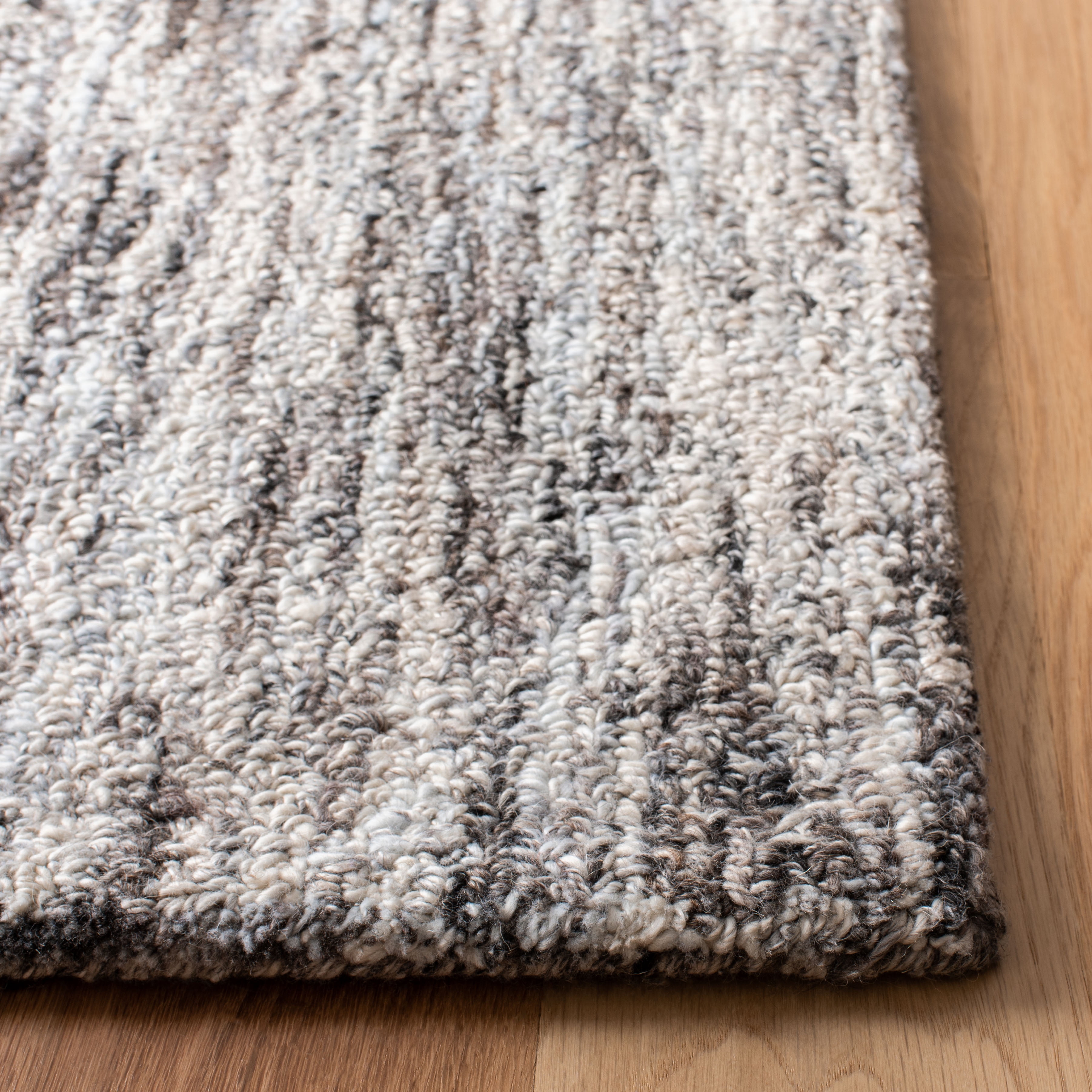 SAFAVIEH Abstract Elizabeth Distressed Runner Rug, Gray, 2'3" x 8'