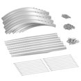 thumbnail image 3 of Cama de jardín elevada Land Guard galvanizada, 2,4 x 0,7 x 0,3 m, plateada, 3 of 6