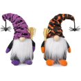 thumbnail image 4 of Juguete de peluche de enanos navideños para Halloween, decoraciones de Halloween, decoraciones navideñas, muñeca sin rostro para el hogar (naranja) Zhivalor WLJ-0890, 4 of 4