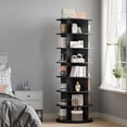 thumbnail image 2 of M optimized 7 Tier Rotating Shoe Rack Tower, Freestanding Spinning Shoes Organizer, 360° Revolving Vertical Spinning Shoe Display, Round Shoes Storage Rack for Entryway, 2 of 8