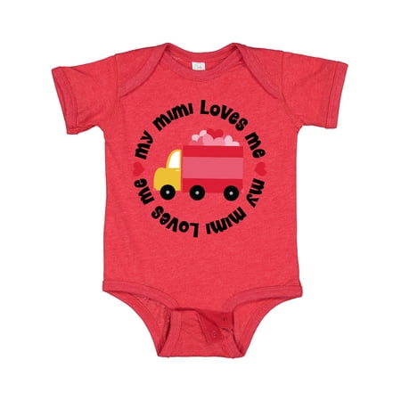 

Inktastic Mimi Loves Me Gift Baby Boy or Baby Girl Bodysuit