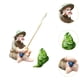 thumbnail image 3 of Figura en miniatura,Figura en miniatura de anciano para decoración de pecera,Mini estatuas decorativas para acuario,manualidades para hacer tú mismo,Micro paisaje decorativo para jardín con, 3 of 6