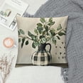 thumbnail image 2 of SHANXI Farmhouse Pillow Covers  Truck Eucalyptus Leaves Home Sweet Home Decorative Throw Pillow Covers Spring Farmhouse Decor Pillow Case for Sofa Couch 24x24in, 2 of 5