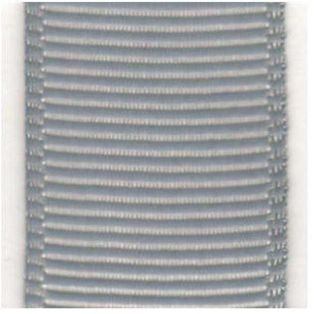 Papilion R07420206001520YD Ruban Gros Grain de 25 Pouces 20 Verges - Gris