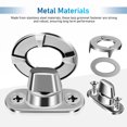 thumbnail image 3 of SHINYPASING 20Sets Galvanized Iron Turn Button Fasteners for Marine Canvas and Furniture Installation, 3 of 6