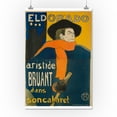 thumbnail image 1 of Eldorado - Aristide Bruant Vintage Poster (artist: Toulouse Lautrec, Henri De) France c. 1894 (16x24 Giclee Gallery Print, Wall Decor Travel Poster), 1 of 1