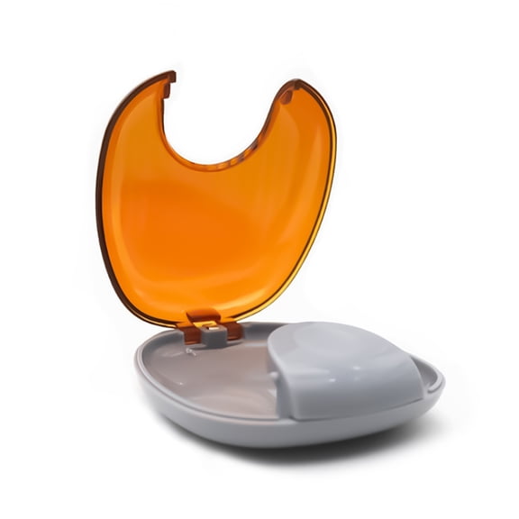 Practical Clear Denture Box for Invisible Dentures Multifunctional Denture Accessory Case Easy to Carry and Use