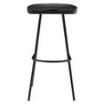 thumbnail image 6 of Counter Stool Chair, Set of 2, Black, Wood, Metal, Bar Pub Cafe Bistro Dining Kitchen Hospitality Restaurant, Modern Contemporary HB36683, 6 of 10