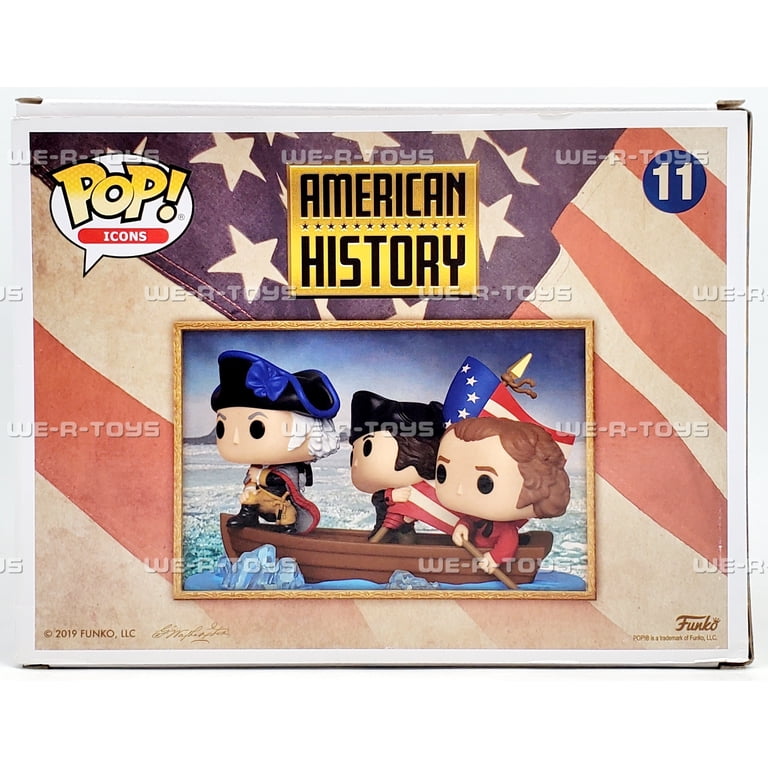 Funko POP! Icons: President Washington Crossing the Delaware Vinyl