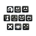 thumbnail image 1 of 10 posavasos individuales de Halloween, posavasos creativos para bebidas calientes, manteles individuales de madera para mesa de cena, tapetes de café mayimx Tapetes para la cena, 1 of 9