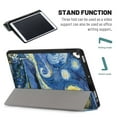 thumbnail image 4 of Dteck iPad 9th/8th/7th Generation Case iPad 10.2 Inch (2021/2020/2019Model) Case, [Shock Absorption] Ultra Slim Lightweight Trifold Stand Smart & Pencil Holder Cover, Starry Night, 4 of 5