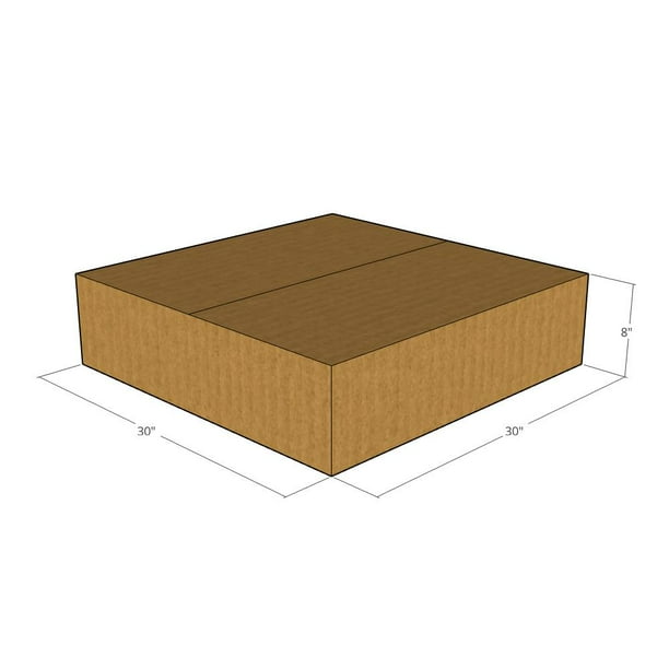 5 Corrugated Boxes 30x30x8 32 ECT New for Packing or Shipping Needs