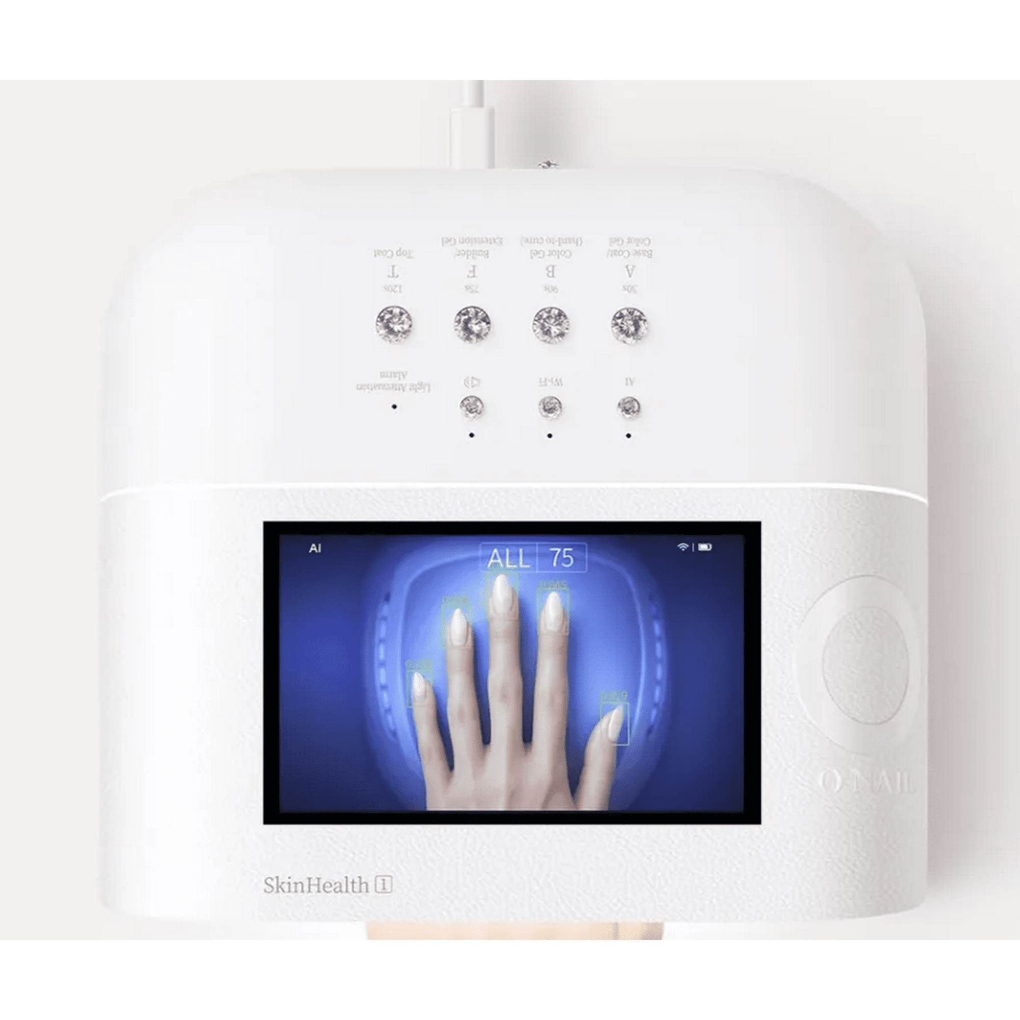 ONail - AI Technology Corded Nail Lamp (White) + Free Gen'C Béauty