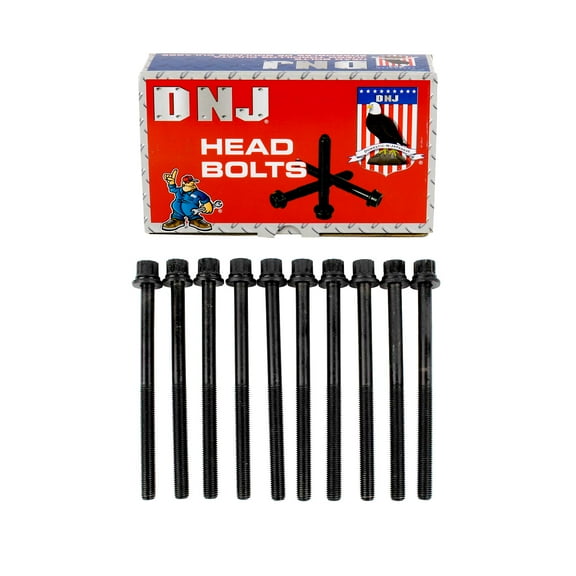 DNJ HBK216 Head Bolt Kit Fits Cars & Trucks 02-12 Acura Honda Accord Civic 2.0L-2.4L DOHC 16v