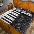 thumbnail image 2 of Piano digital - Piano Quilt Bed Set, 2 of 5