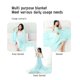 thumbnail image 5 of Teissuly Ice Blankets For Hot Sleepers And Night Sweats, Ice Blanket For All-Season, Ultra-Cool Lightweight Blanket, Ice Blankets Absorbs Body Heat To Keep Cool On Warm Teissuly WER202310232402, 5 of 7