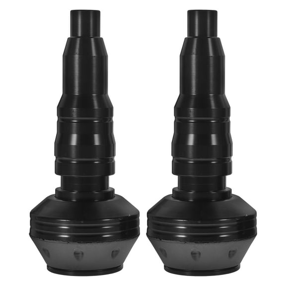 unbranded  2 Pcs Anti-fall Bar Wheel Chock Block Ram Mount Motorcycle Bike Black