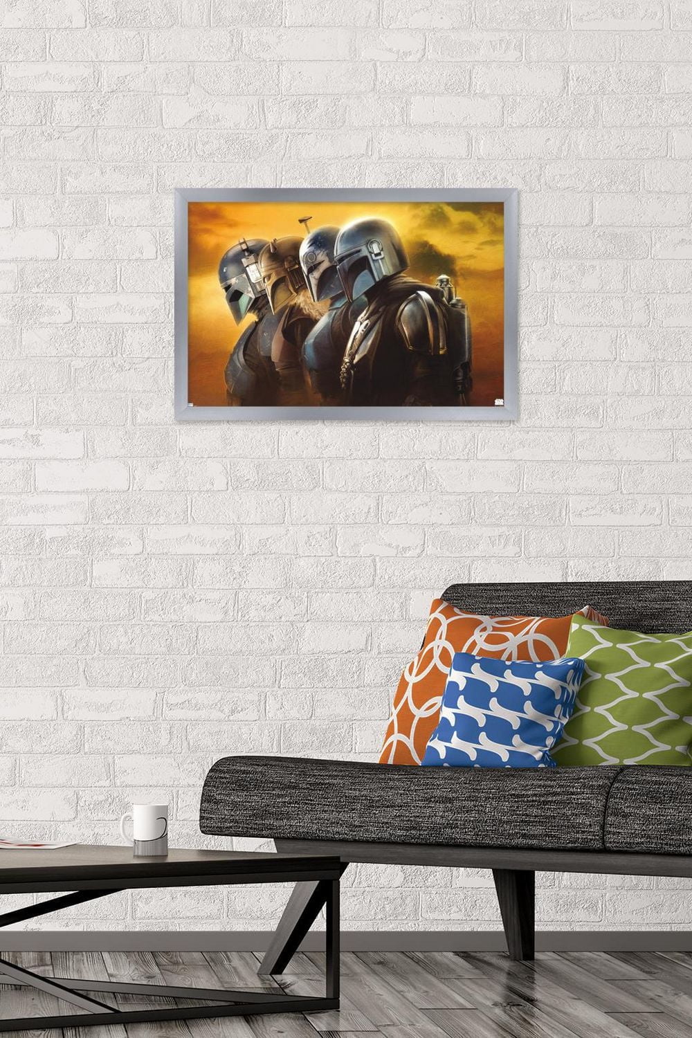 Star Wars: The Mandalorian Season 3 - Helmets Wall Poster
