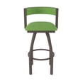 thumbnail image 5 of 861 Artemis 36" Swivel Bar Stool with Bronze Finish and Graph Parrot Seat and Back, 5 of 5