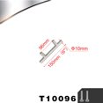 thumbnail image 1 of Compartiment de Porte Armoire de Cuisine Poignée T Bar en Acier Inoxydable Tire Boutons Poignées Fixes à Double Point à Trou Unique, 1 of 9