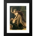 thumbnail image 2 of Dirck de Quade van Ravesteyn 14x18 Black Modern Framed Museum Art Print Titled - Truth Punishing Falsehood, 2 of 5