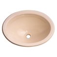 thumbnail image 4 of Single Bowl RV 13-3/4" Long x 10-3/8" Wide Bathroom Sink (White/Parchment) (White), 4 of 6
