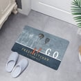 thumbnail image 5 of EGNMCR Outdoor Rug Bathroom Rugs Foot Cushions Super Absorbent Floor Mat Bathroom Absorbent And Quick Drying Carpet Floor Mats Door Bathroom Non Slip Floor Mats Floor Mats, 5 of 5