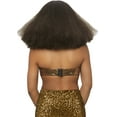thumbnail image 2 of Leg Avenue Brown Halloween Costume Wig, for Adult, 2 of 5