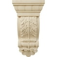 thumbnail image 2 of Ekena Millwork 5 1/8"W x 2 3/4"D x 9 3/4"H Thin Flowing Acanthus Corbel, Rubberwood, 2 of 18