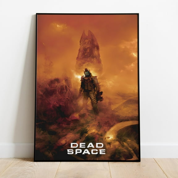 MSFCON Dead Space Inspired Poster, Frameless Wall Art & Print, Gaming Room Decor, Game Poster Gift