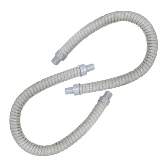 Manguera de drenaje de agua de PVC Rannb para aire acondicionado, 60 cm de longitud, paquete de 2