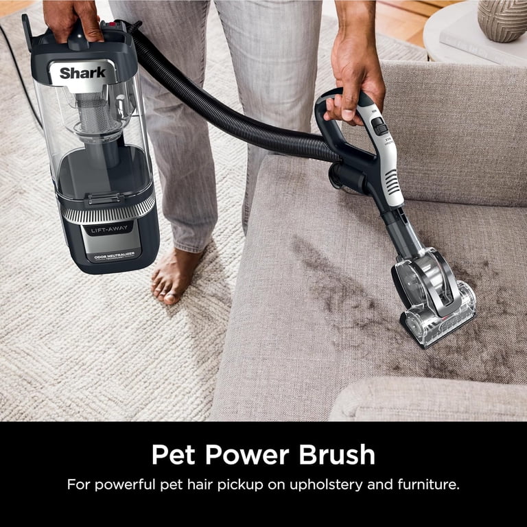 Shark, Upright Vacuum, Odor Neutralizer, Lift-Away and LED