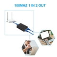 thumbnail image 5 of Yeacher 2 Ports RJ45 LAN CAT6 Network Switch Sélecteur 100 MHz 2 en 1 Sortie/1 en 2 Sortie Interne Externe Network Switcher Boîtier Répartiteur, 5 of 5