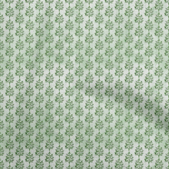 oneOone Velvet Green Fabric Asian Dabu Sewing Craft Projects Fabric Prints By Yard 58 Inch Wide