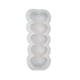 thumbnail image 1 of Candle Wax Soft Casting Die 5 Cells Love Heart Silicone Stencil For Mousse Cake, 1 of 2