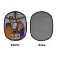 thumbnail image 2 of Lsque Scooby-Doo Pattern Oven Mitts and Pot Holders, Kitchen Oven Glove High Heat Resistant 500 Degree with Non-Slip Silicone Surface-2PCS, 2 of 7
