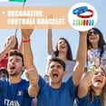 thumbnail image 4 of KAKOWELY 20 pulseras de silicona de fútbol: pulseras de equipo de fútbol para fanáticos - Pulseras de silicona impermeables para eventos deportivos y recuerdos de fiesta, 4 of 5