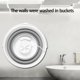 thumbnail image 4 of CaiYueKe Portable USB Washing Machine Foldable Mini Washer Automatic Laundry Tub Basin for Clothes Socks Underwear Travel Camping Apartment Dorm, 4 of 9
