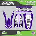 thumbnail image 2 of Kalair GFX Graphics Kit for Kawasaki KX250 (1995-1998) Lethal Series, 2 of 5