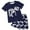 A42-Navy, variant on Hessimy Toddler Boy Short Sets Summer Dinosaur Outfits Short Sleeve Tops and Elastic Waist Shorts Matching Set（Grey,9-10Years)
