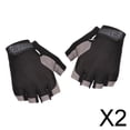 thumbnail image 1 of Guantes deportivos antideslizantes Colamx color negro M 2 piezas, 1 of 8