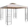 thumbnail image 2 of Gazebo Résistant à l'Eau, Bloque les Rayons UV, Matériau Durable pour Usage Récréatif, Facile à Installer Tissu Polyester 300D, Parfait pour Activités Extérieures, 2 of 5
