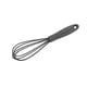 thumbnail image 4 of Batidor de huevos de silicona, utensilio de cocina de alambre de acero inoxidable con mango suave Gris, 4 of 6