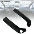 thumbnail image 4 of 2PCS Car Rear Bumper Diffuser Spoilers, ABS Stylish Look Car Side Skirt Lip Splitter Canard Protector Replacement for  STI VB 2022+, 4 of 7