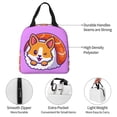 thumbnail image 3 of KLL Corgi In Sushi Roll Print Insulated Lunch Bag Women, Reusable Cute Tote Lunch Box for Adult & Men, Leakproof Cooler Lunch Bags for Work Office Travel Picnic, 3 of 5