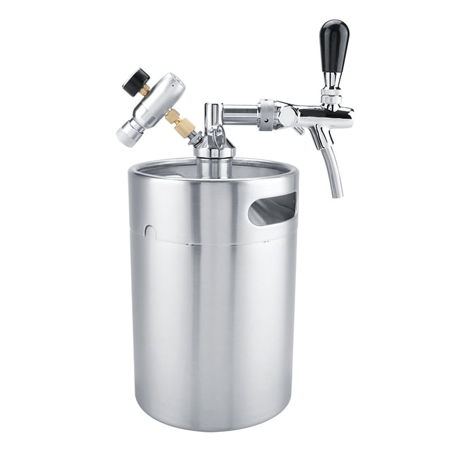 Barril de cerveza 5L Mini grifo de acero inoxidable hogar presurizado ANGGREK Otros