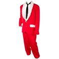 thumbnail image 2 of Boo Inc. Magnificent Mr. Claus Suit Men's Fancy-Dress Costume for Adult, L, 2 of 5