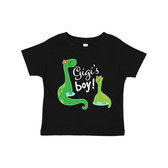 Inktastic Gigi Boy Grandson Dinosaur Boys Toddler T-Shirt